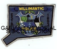 CONNECTICUT,WILLIAMANTIC POLICE 1